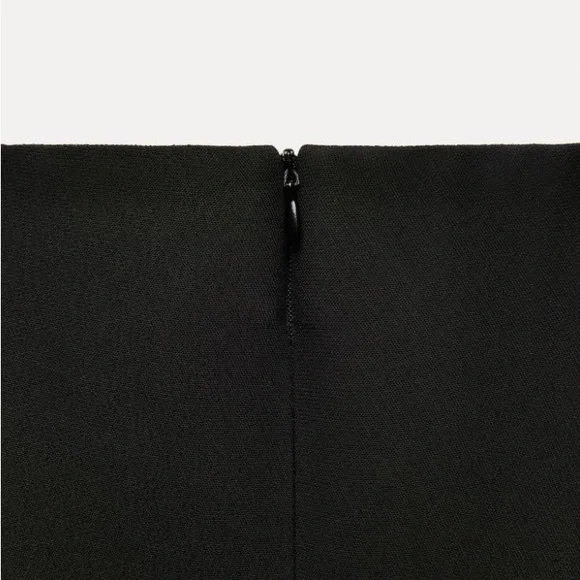 Zara LONG SKIRT ZW COLLECTION. Black. Size S. New with Tags. - Picture 8 of 13